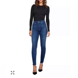 Good American Good Legs Skinny Jeans in Color “Blue 653” - Women’s 16